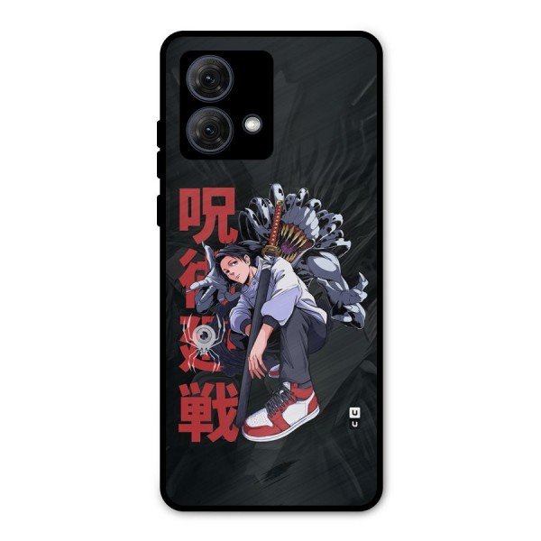 Yuta With Rika Metal Back Case for Moto G84