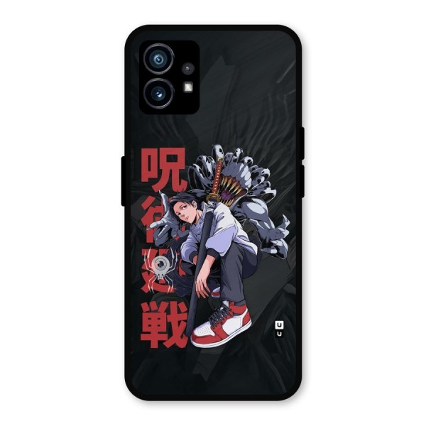 Yuta With Rika Metal Back Case for Nothing Phone 1