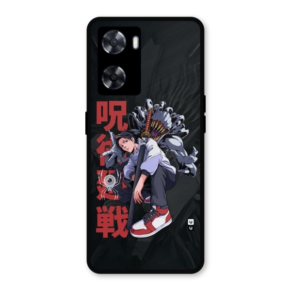 Yuta With Rika Metal Back Case for Oppo A57 2022