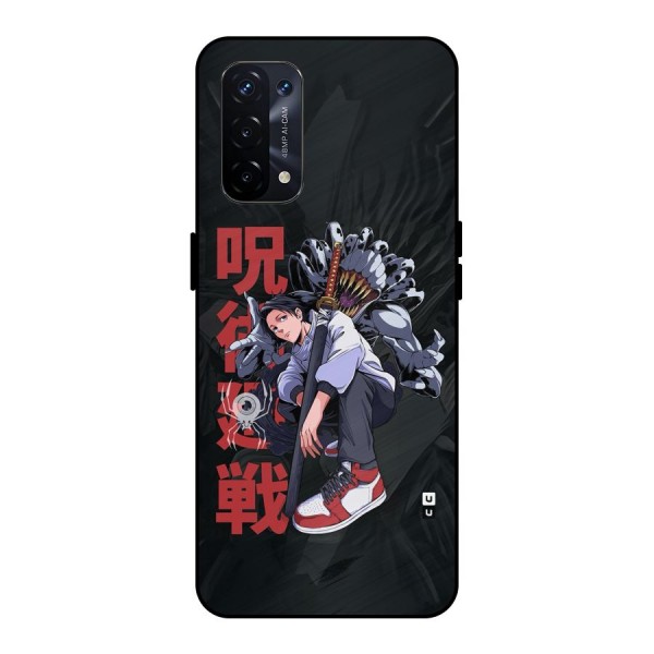 Yuta With Rika Metal Back Case for Oppo A74 5G