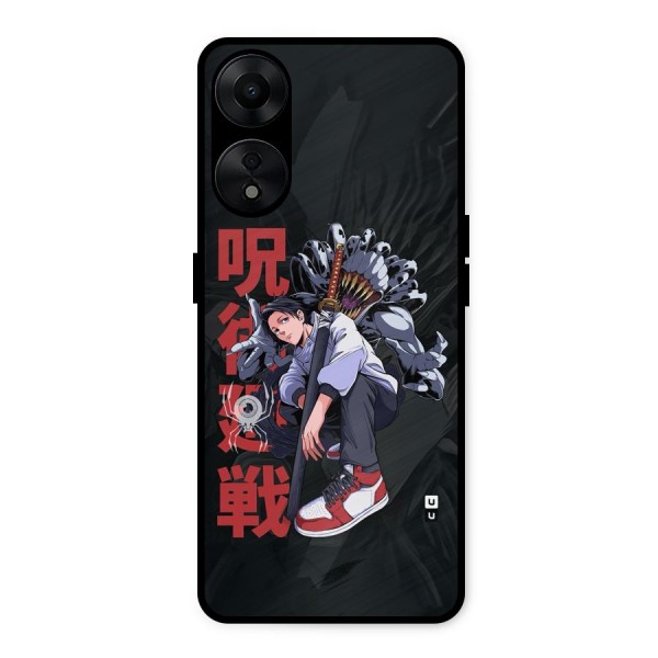 Yuta With Rika Metal Back Case for Oppo A78 5G