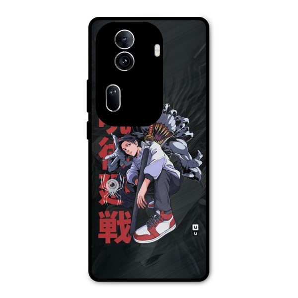 Yuta With Rika Metal Back Case for Oppo Reno11 Pro 5G