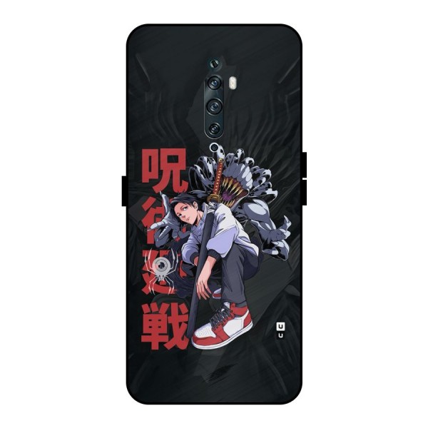 Yuta With Rika Metal Back Case for Oppo Reno2 F