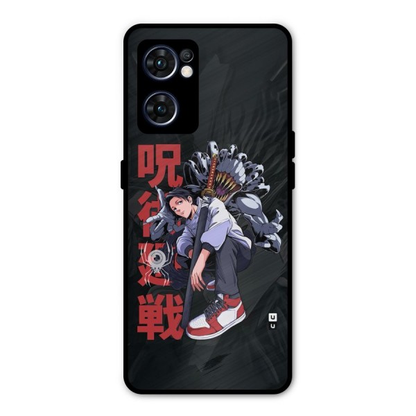 Yuta With Rika Metal Back Case for Oppo Reno7 5G