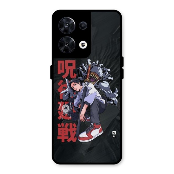 Yuta With Rika Metal Back Case for Oppo Reno8 5G