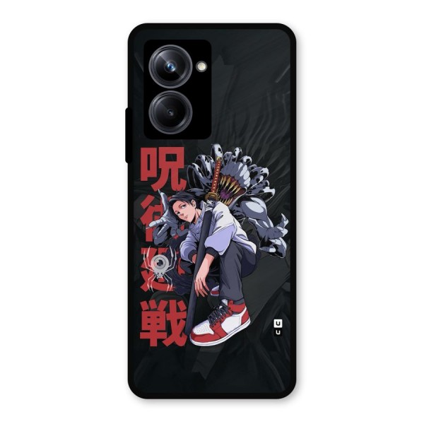 Yuta With Rika Metal Back Case for Realme 10 Pro