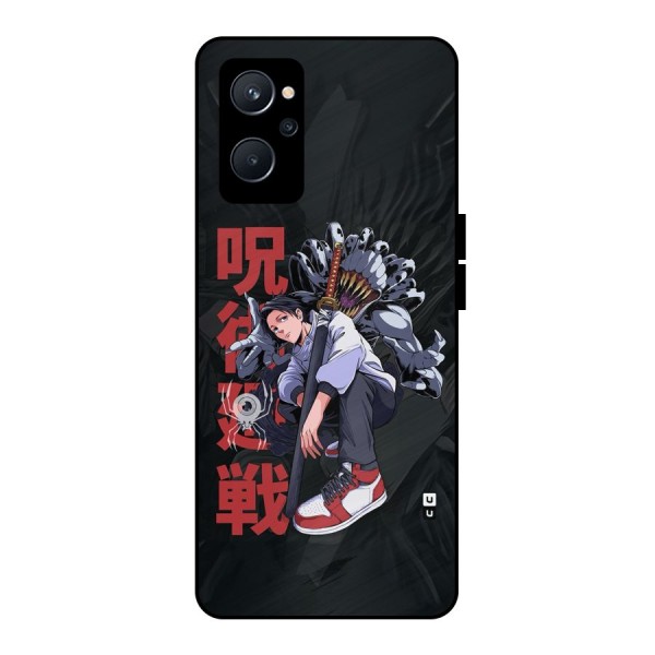 Yuta With Rika Metal Back Case for Realme 9i 5G