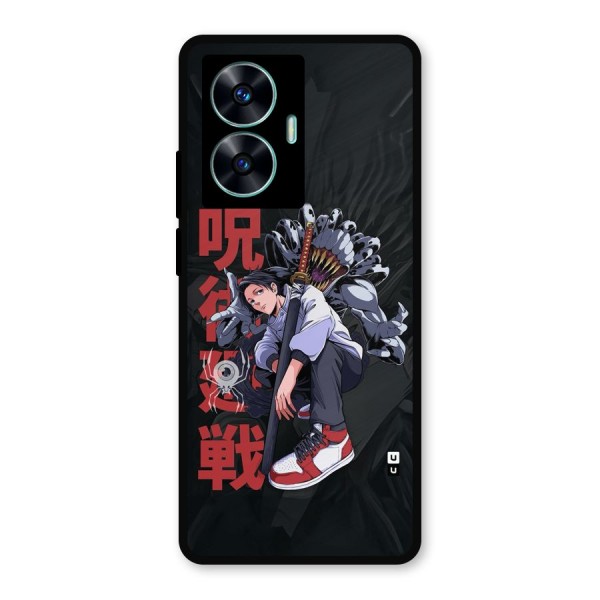 Yuta With Rika Metal Back Case for Realme C55