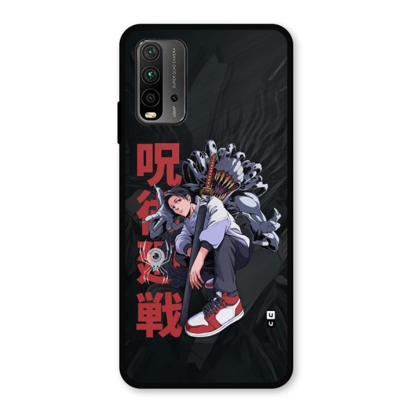 Yuta With Rika Metal Back Case for Redmi 9 Power