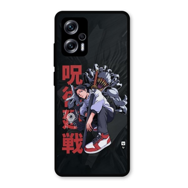 Yuta With Rika Metal Back Case for Redmi K50i