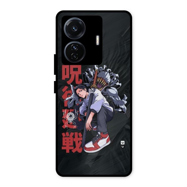 Yuta With Rika Metal Back Case for Vivo T1 Pro