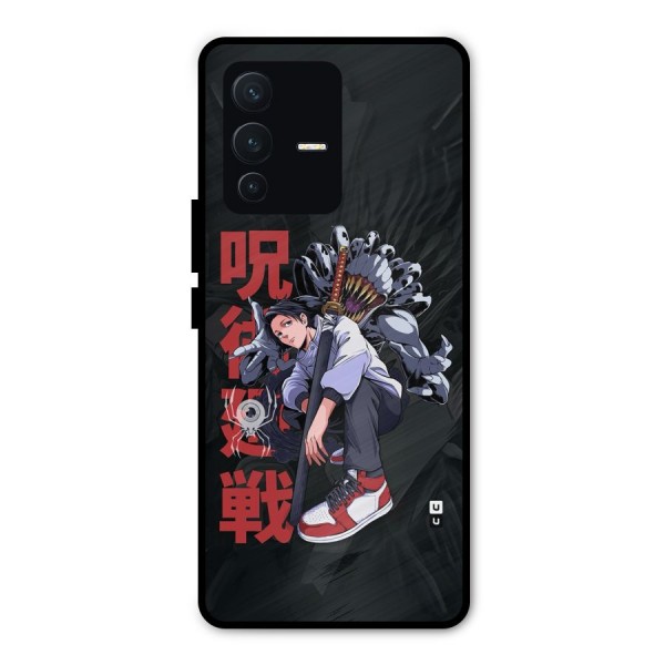 Yuta With Rika Metal Back Case for Vivo V23 Pro