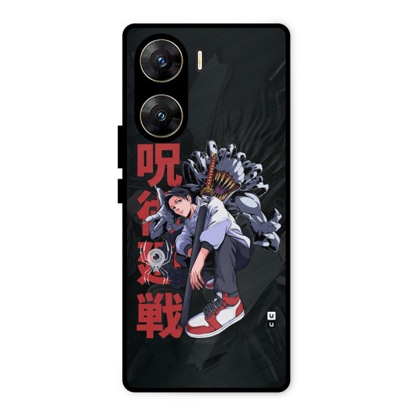 Yuta With Rika Metal Back Case for Vivo V29e