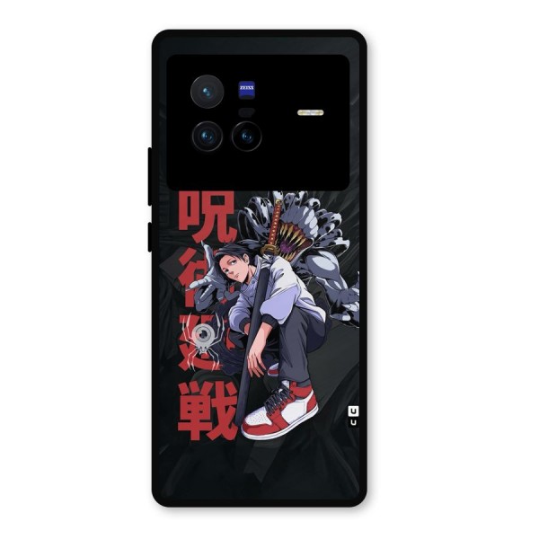 Yuta With Rika Metal Back Case for Vivo X80