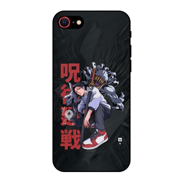 Yuta With Rika Metal Back Case for iPhone 8