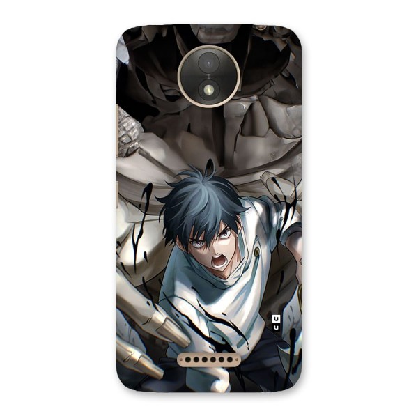 Yuta in the Battle Back Case for Moto C Plus