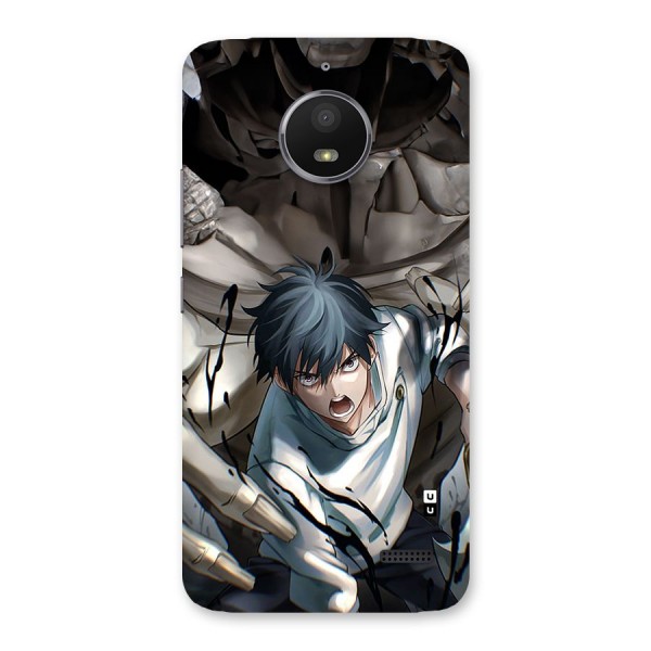 Yuta in the Battle Back Case for Moto E4