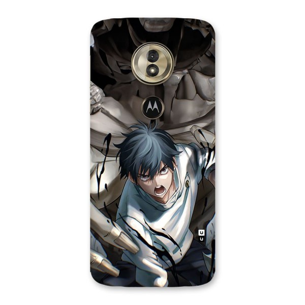 Yuta in the Battle Back Case for Moto G6 Play