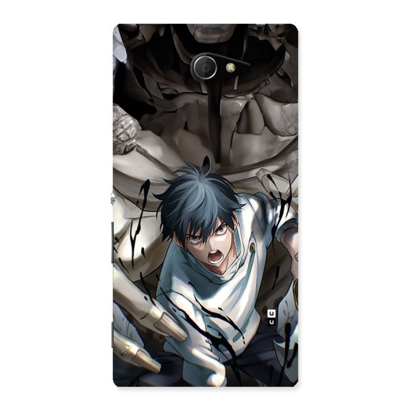 Yuta in the Battle Back Case for Xperia M2