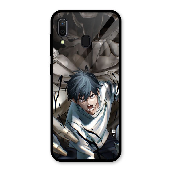 Yuta in the Battle Glass Back Case for Galaxy A30