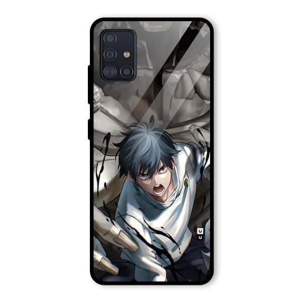 Yuta in the Battle Glass Back Case for Galaxy A51