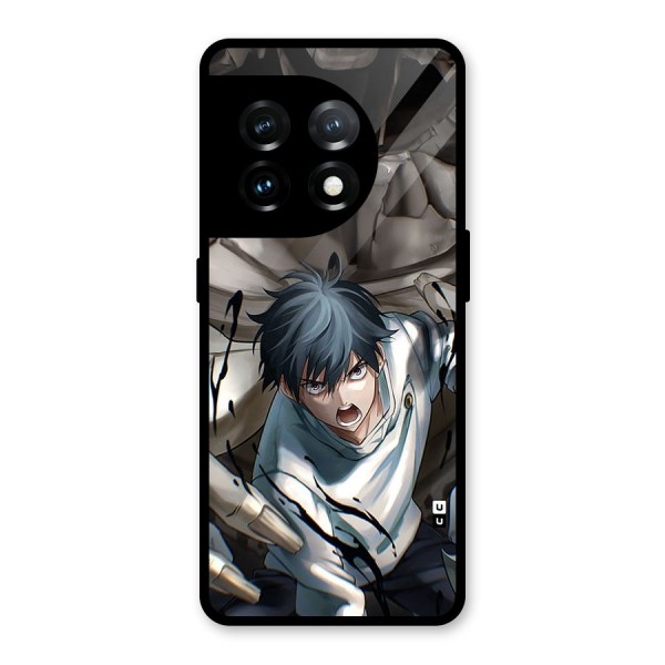 Yuta in the Battle Glass Back Case for OnePlus 11