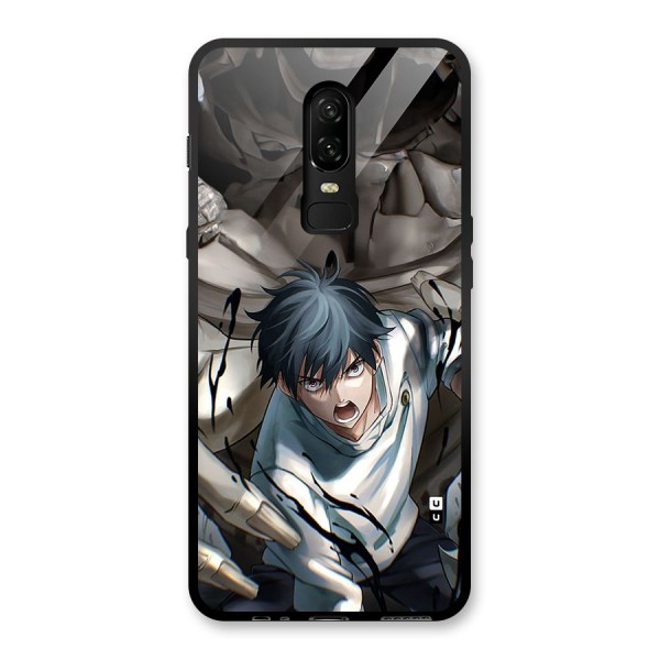Yuta in the Battle Glass Back Case for OnePlus 6
