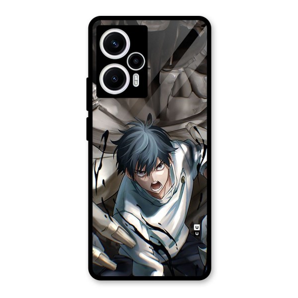 Yuta in the Battle Glass Back Case for Poco F5