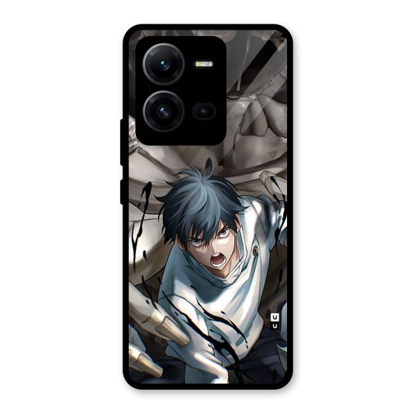 Yuta in the Battle Glass Back Case for Vivo V25