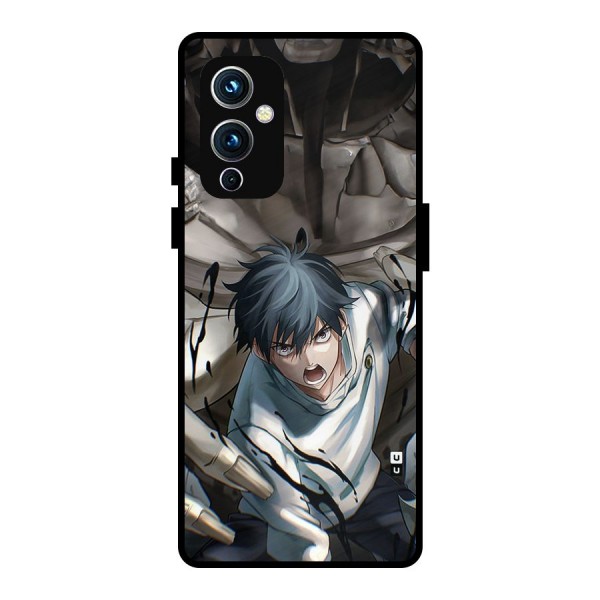 Yuta in the Battle Metal Back Case for OnePlus 9