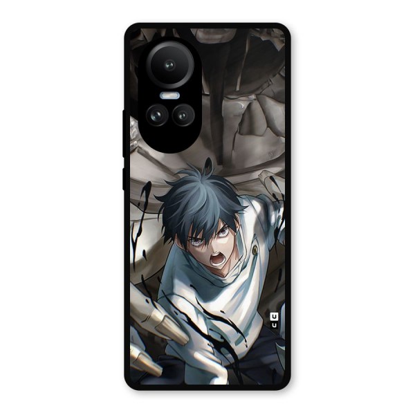 Yuta in the Battle Metal Back Case for Oppo Reno10