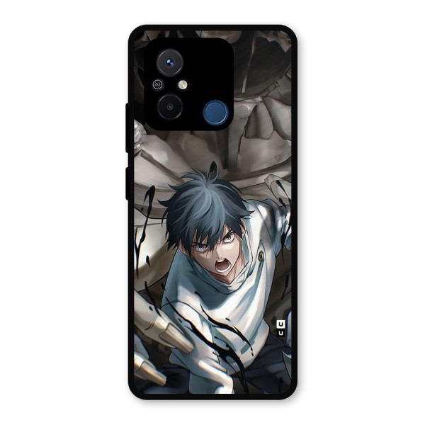 Yuta in the Battle Metal Back Case for Poco C55