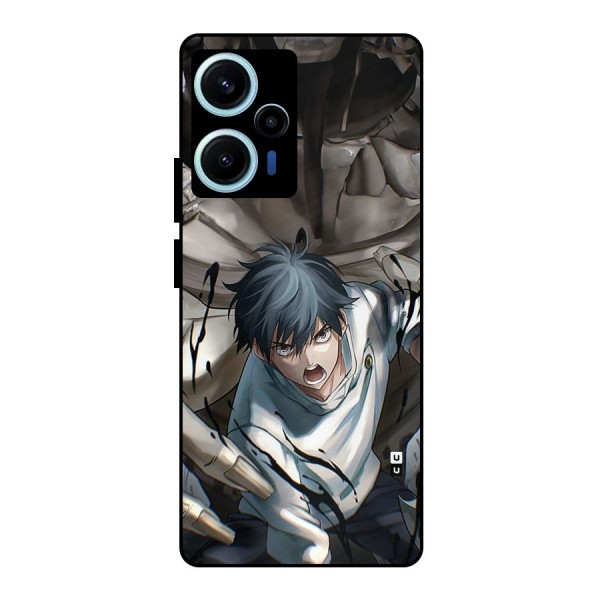 Yuta in the Battle Metal Back Case for Poco F5