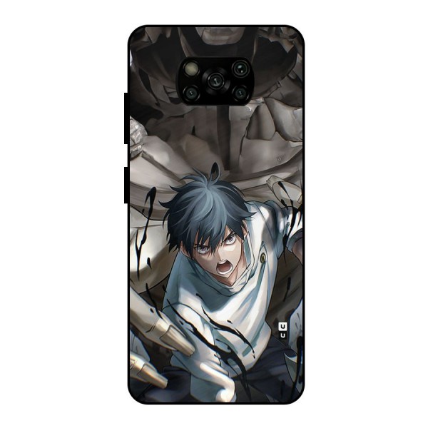 Yuta in the Battle Metal Back Case for Poco X3