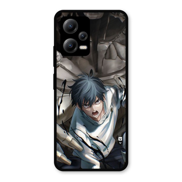 Yuta in the Battle Metal Back Case for Poco X5