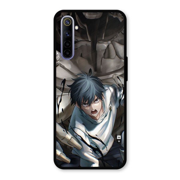 Yuta in the Battle Metal Back Case for Realme 6