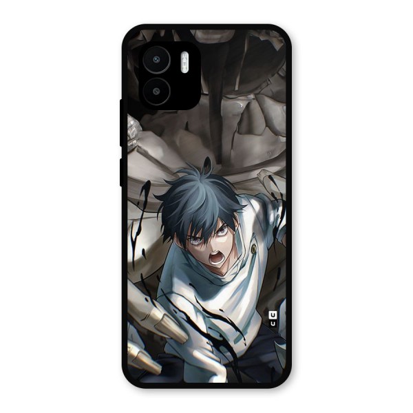 Yuta in the Battle Metal Back Case for Redmi A1