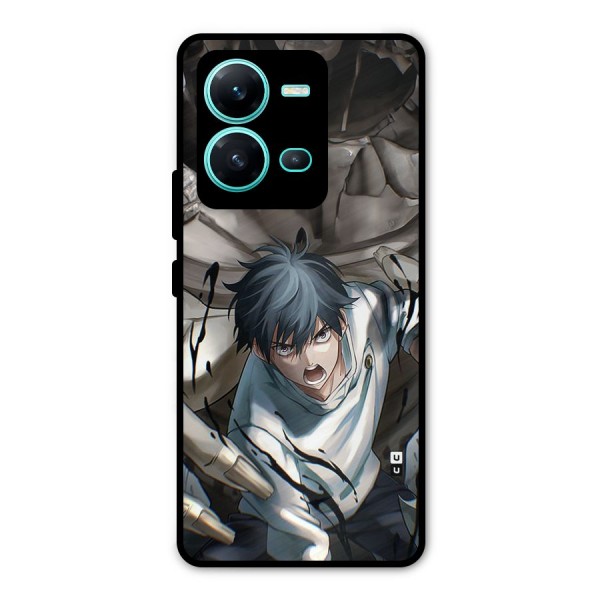 Yuta in the Battle Metal Back Case for Vivo V25