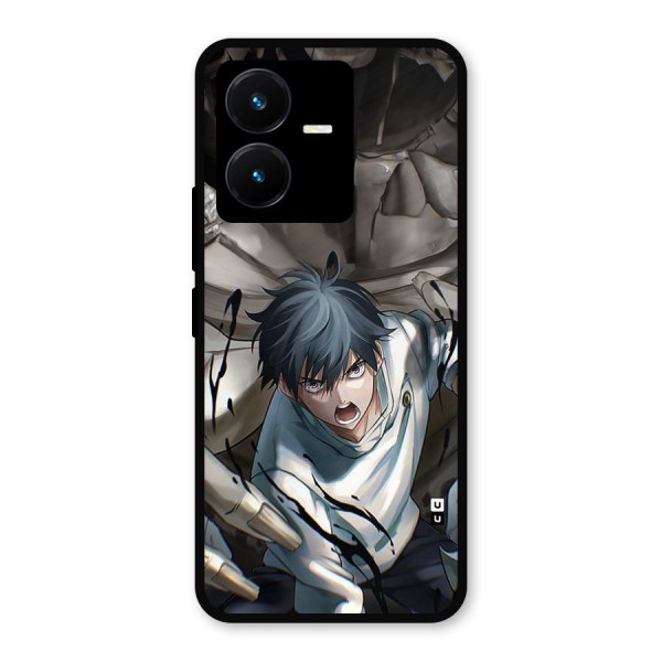 Yuta in the Battle Metal Back Case for Vivo Y22s