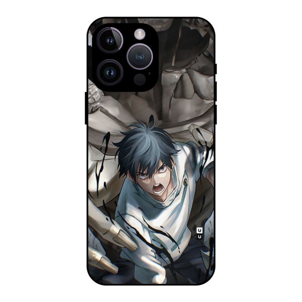 Yuta in the Battle Metal Back Case for iPhone 14 Pro Max
