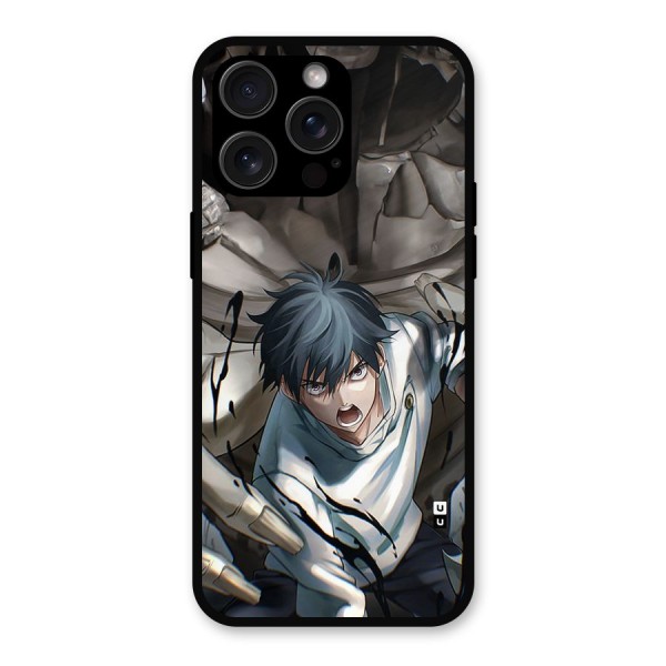 Yuta in the Battle Metal Back Case for iPhone 15 Pro Max