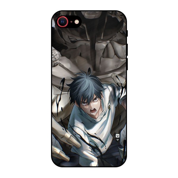 Yuta in the Battle Metal Back Case for iPhone 8