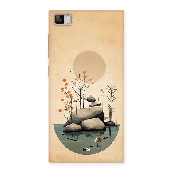 Zen Garden Back Case for Mi3