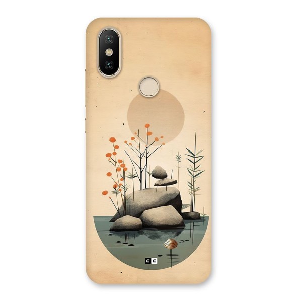 Zen Garden Back Case for Mi A2