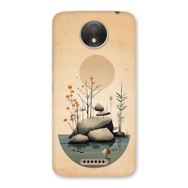 Zen Garden Back Case for Moto C Plus