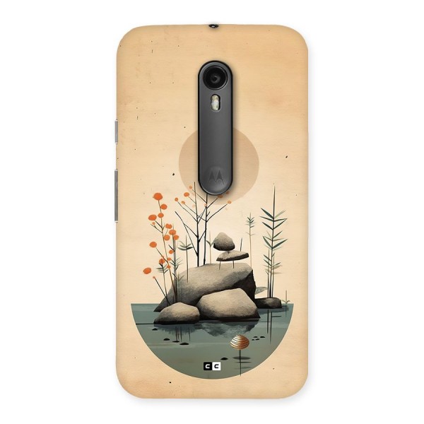 Zen Garden Back Case for Moto G3