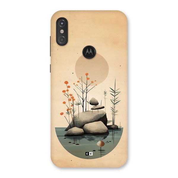 Zen Garden Back Case for Motorola One Power