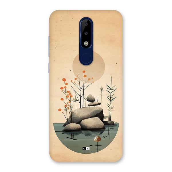 Zen Garden Back Case for Nokia 5.1 Plus