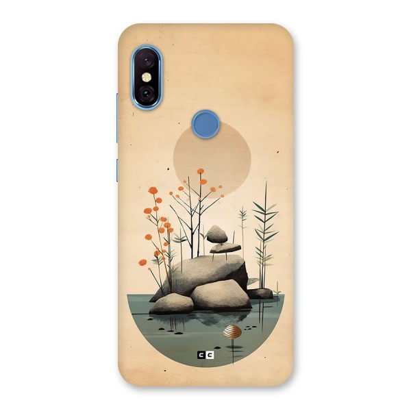 Zen Garden Back Case for Redmi Note 6 Pro