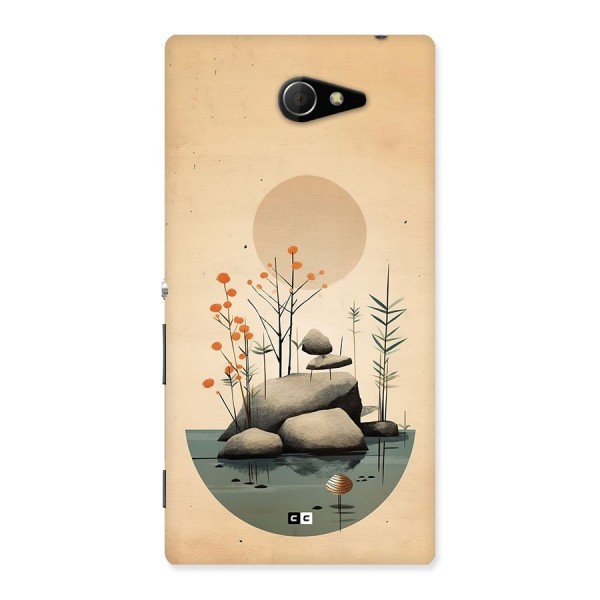 Zen Garden Back Case for Xperia M2